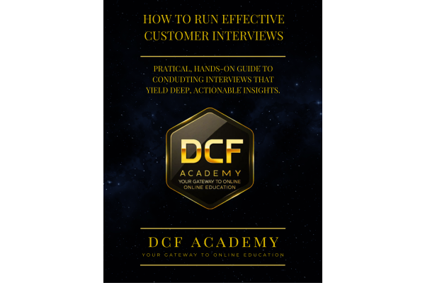 How to Run Effective Customer Interviews - Ebook